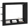 Szafka pod telewizor Czarny dąb 152 x 22 x 113 cm