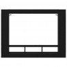 Szafka pod telewizor Czarny dąb 152 x 22 x 113 cm