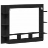 Szafka pod telewizor Czarny dąb 152 x 22 x 113 cm