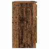 Komoda z szufladą Stare drewno 71x35x65 cm Drewno klejone