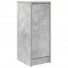 Komoda Betonowa Szara 29,5x34x76 cm Drewno klejone