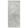 Komoda Betonowa Szara 29,5x34x76 cm Drewno klejone