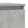 Komoda Betonowa Szara 57x34x76 cm Drewno klejone