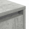 Szafka nocna z oświetleniem LED Betonowa szarość 38x34x65 cm