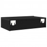 Szafka RTV z oświetleniem LED Czarny Dąb 60x35x15,5 cm