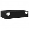 Szafki RTV z oświetleniem LED 2 szt. Dąb czarny 60x35x15,5 cm