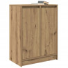Komoda Artisan Oak 57x34x76 cm Drewno klejone