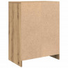 Komoda Artisan Oak 57x34x76 cm Drewno klejone