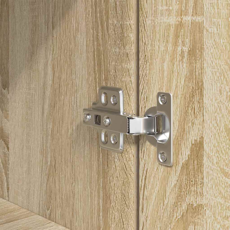 Szafka nocna Sonoma Oak 39x35x125 cm Drewno klejone
