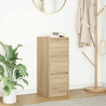 Komoda Sonoma Oak 29,5x34x76 cm Drewno klejone