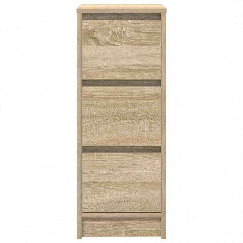 Komoda Sonoma Oak 29,5x34x76 cm Drewno klejone