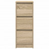 Komoda Sonoma Oak 29,5x34x76 cm Drewno klejone
