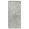 Komoda Betonowa Szara 29,5x34x76 cm Drewno klejone