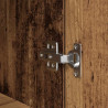 Szafka nocna Stare drewno 39x35x125 cm Drewno klejone