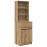 Szafka nocna Artisan Oak 39x35x125 cm Drewno klejone