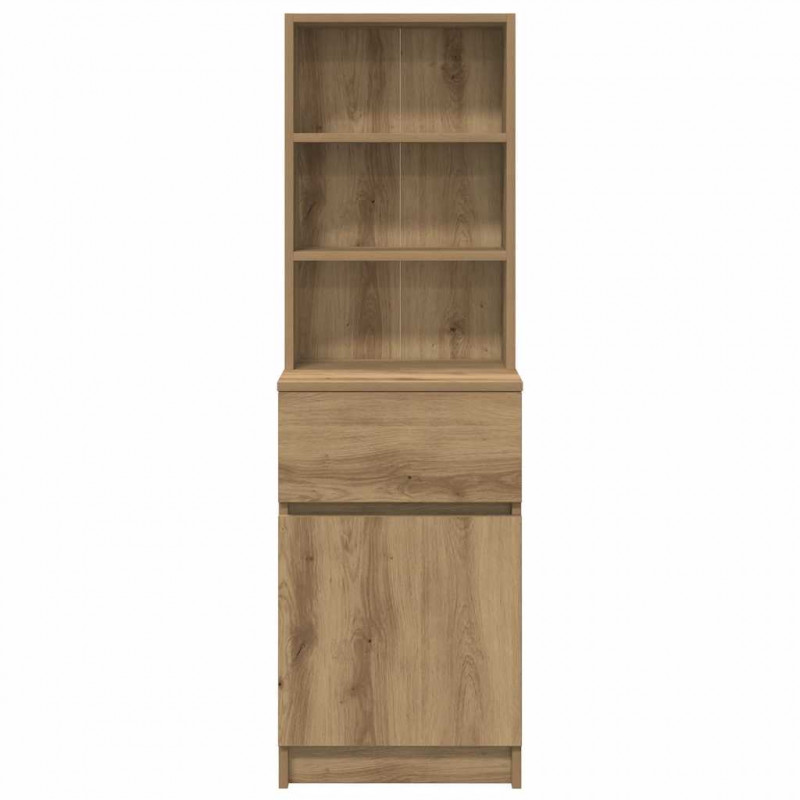 Szafka nocna Artisan Oak 39x35x125 cm Drewno klejone