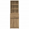Szafka nocna Artisan Oak 39x35x125 cm Drewno klejone