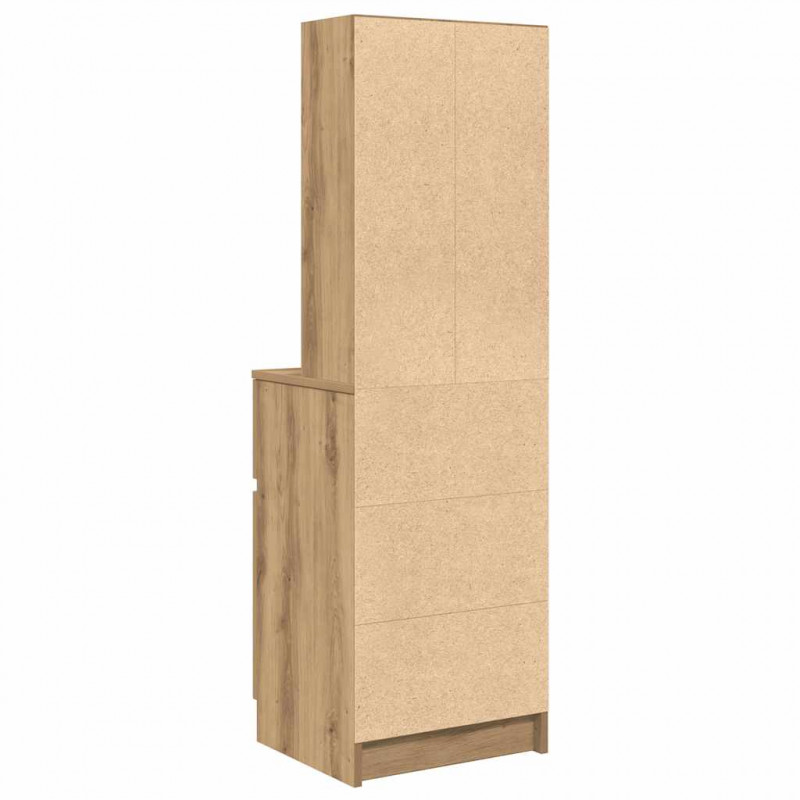 Szafka nocna Artisan Oak 39x35x125 cm Drewno klejone
