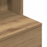 Szafka nocna Artisan Oak 39x35x125 cm Drewno klejone