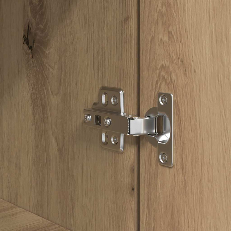 Szafka nocna Artisan Oak 39x35x125 cm Drewno klejone