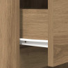 Szafka nocna Artisan Oak 39x35x125 cm Drewno klejone
