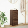 Komoda Brązowy Dąb 29,5x34x76 cm Drewno klejone