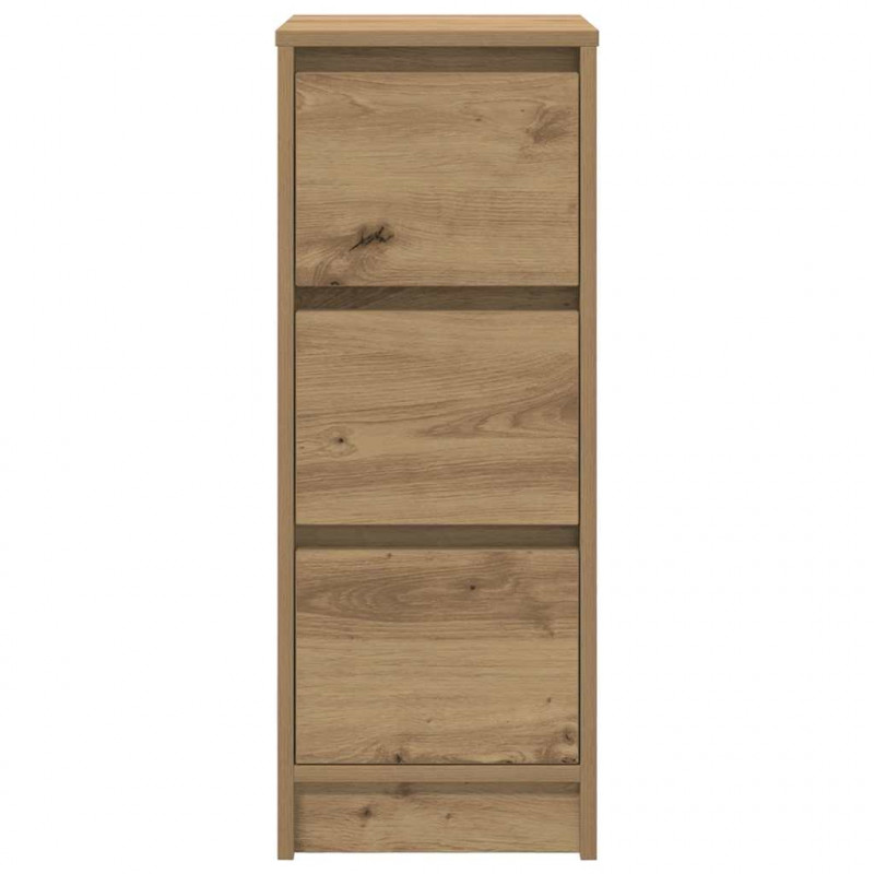 Komoda Artisan Dąb 29,5x34x76 cm Drewno klejone