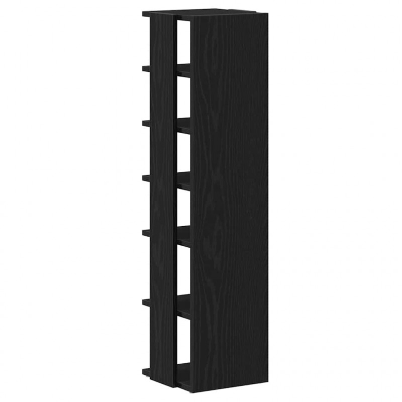 Szafka na buty, czarny dąb, 25x27x102 cm