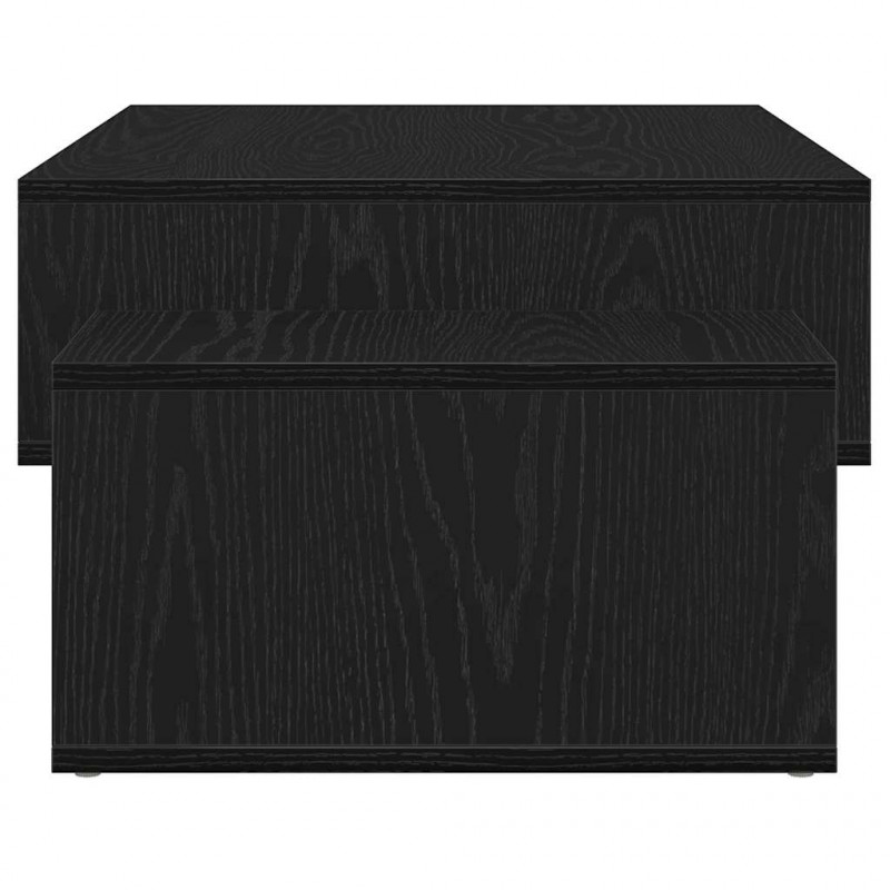 Stolik kawowy, czarny dąb, 105x55x32 cm materiał drewnopochodny