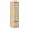 Komoda Sonoma Oak 29,5x34x119,5 cm Drewno klejone