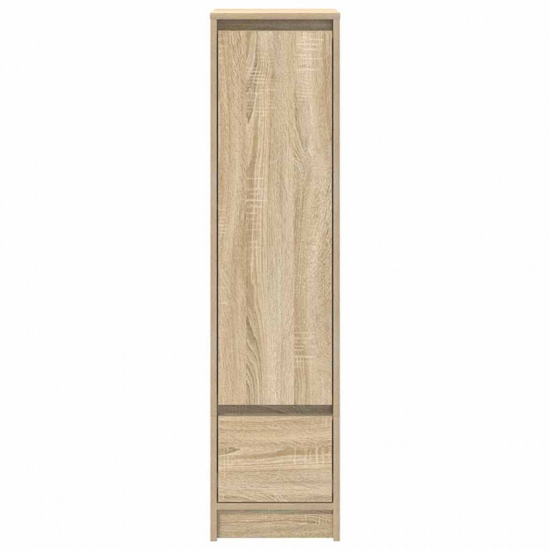 Komoda Sonoma Oak 29,5x34x119,5 cm Drewno klejone