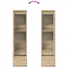 Komoda Sonoma Oak 29,5x34x119,5 cm Drewno klejone