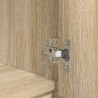 Komoda Sonoma Oak 29,5x34x119,5 cm Drewno klejone