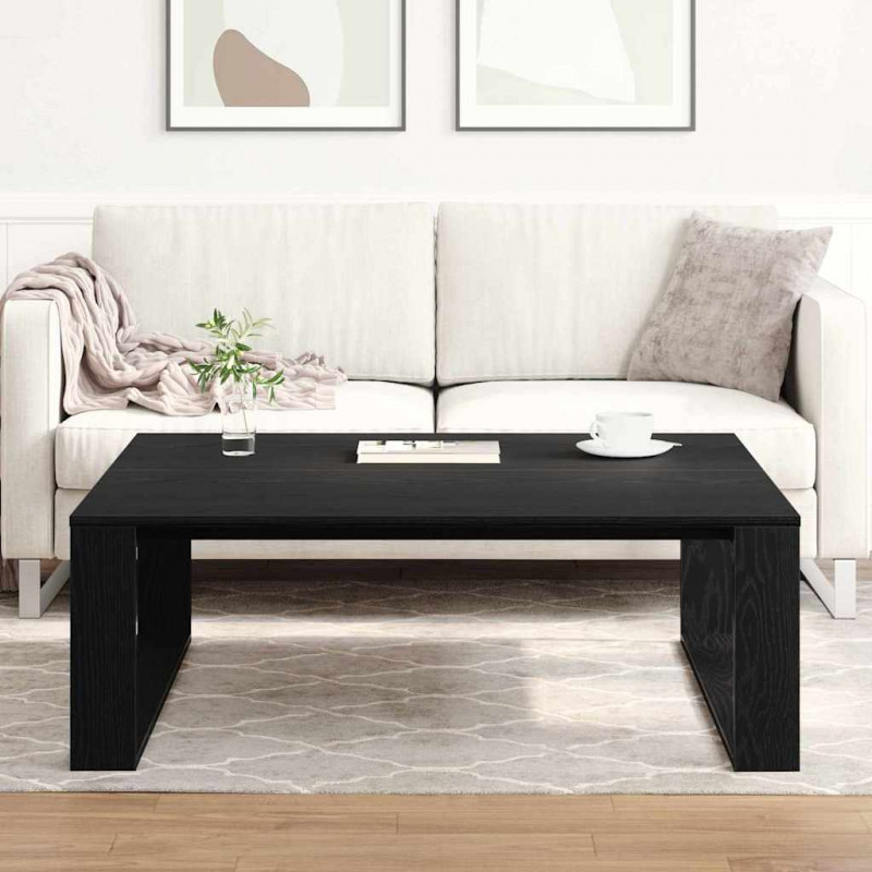 Stolik kawowy Czarny Dąb 100 x 100 x 35 cm
