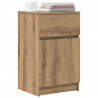 Szafka nocna Artisan Oak 39x35x65 cm Drewno klejone