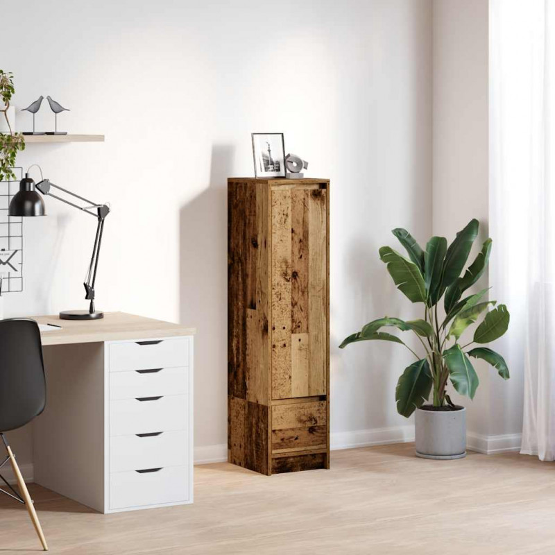 Komoda Stare drewno 29,5x34x119,5 cm Drewno klejone