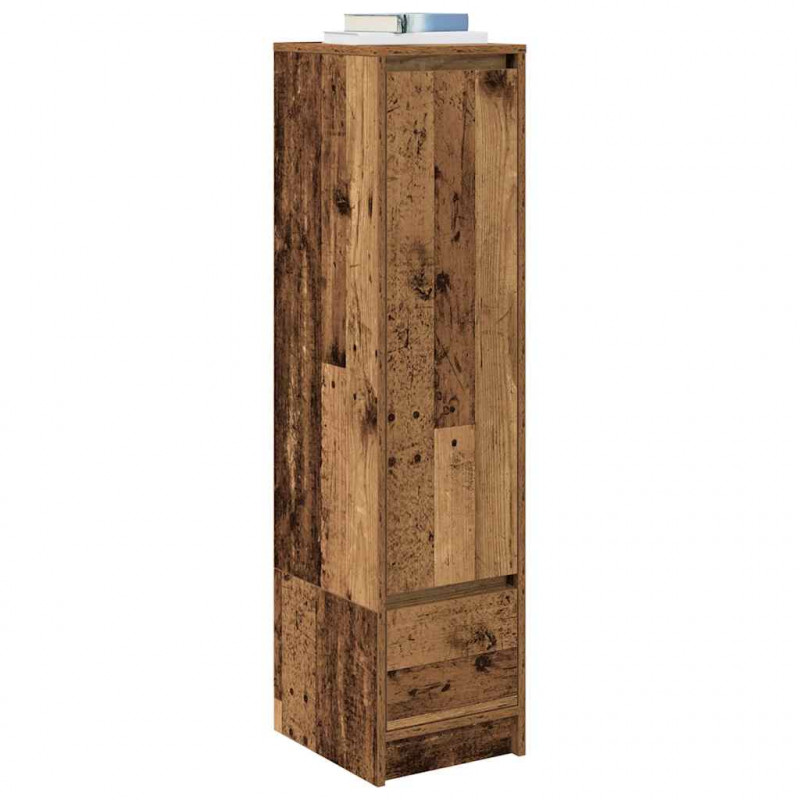 Komoda Stare drewno 29,5x34x119,5 cm Drewno klejone