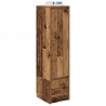 Komoda Stare drewno 29,5x34x119,5 cm Drewno klejone