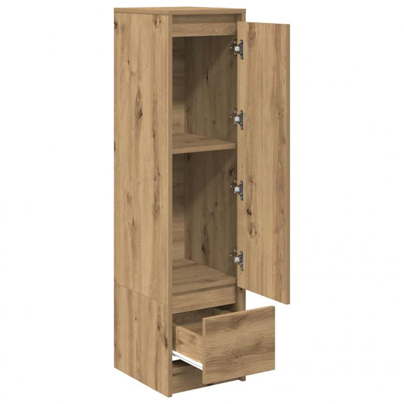 Komoda Artisan Oak 29,5x34x119,5 cm Drewno klejone