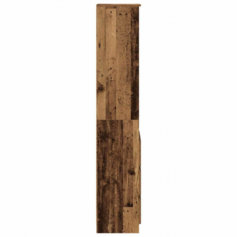 Komoda Stara Drewno 37,5x35x180 cm Drewno klejone