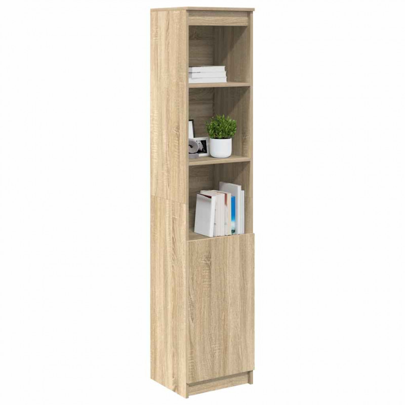 Komoda Sonoma Oak 37,5x35x180 cm Drewno klejone