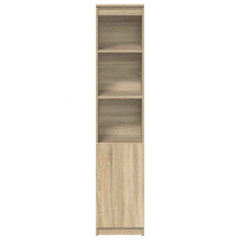 Komoda Sonoma Oak 37,5x35x180 cm Drewno klejone