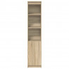 Komoda Sonoma Oak 37,5x35x180 cm Drewno klejone