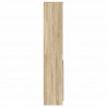 Komoda Sonoma Oak 37,5x35x180 cm Drewno klejone