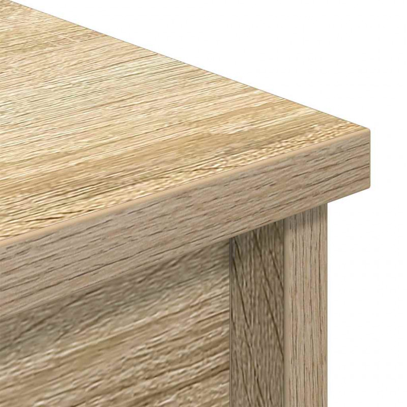 Komoda Sonoma Oak 37,5x35x180 cm Drewno klejone