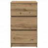 Szafka nocna z 3 szufladami Artisan Oak 39x35x65 cm