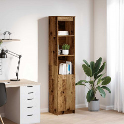 Komoda Stara Drewno 37,5x35x180 cm Drewno klejone