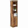 Komoda Stara Drewno 37,5x35x180 cm Drewno klejone