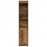 Komoda Stara Drewno 37,5x35x180 cm Drewno klejone