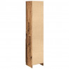 Komoda Stara Drewno 37,5x35x180 cm Drewno klejone